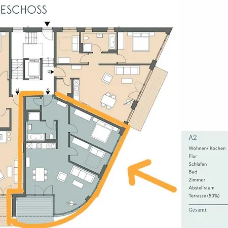 Ferienwohnung Riverside Ka2 * Kappeln